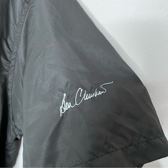 Ben Crenshaw X Texas Longhorns Mens L Pullover Windbreaker Jacket Black Golf - Picture 4 of 9